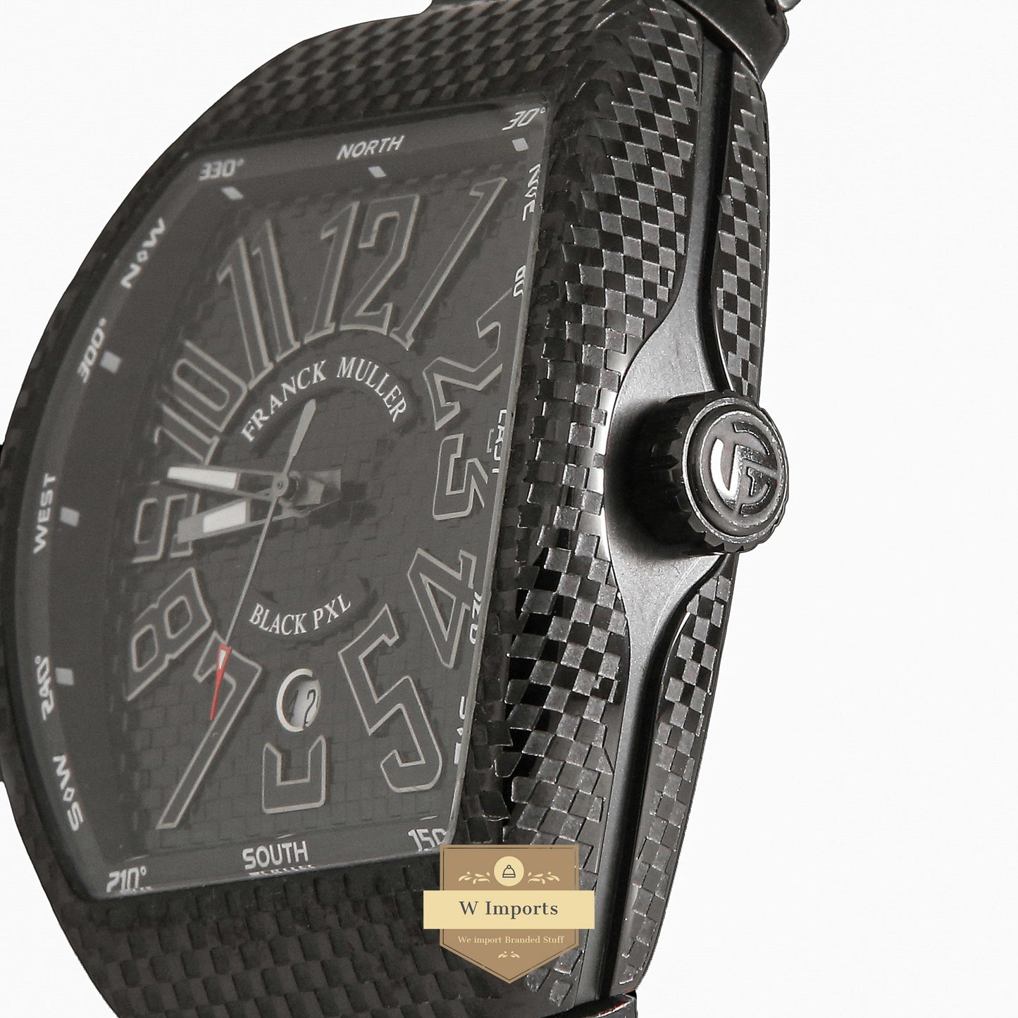 LATEST COLLECTION CHRONOGRAPH ALL BLACK WITH DIAL CHAIN WATCH