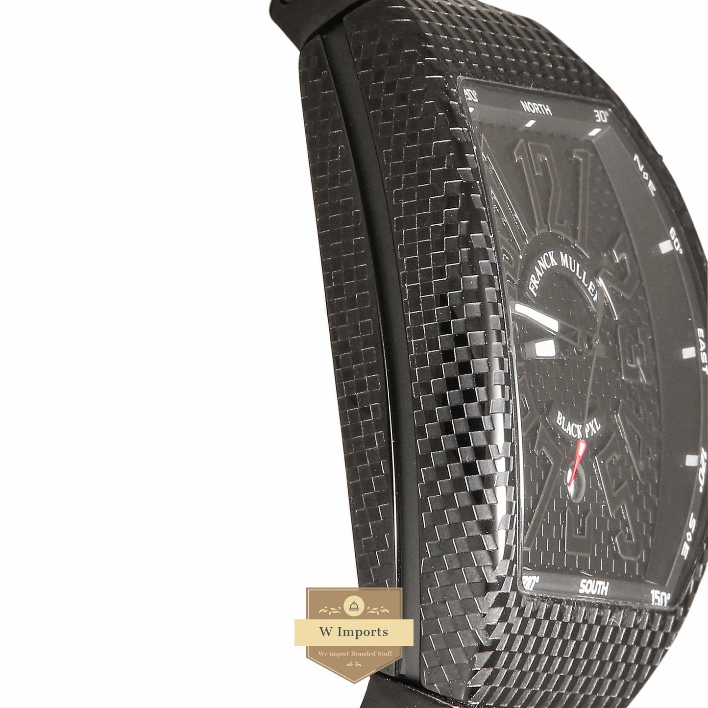 LATEST COLLECTION CHRONOGRAPH ALL BLACK WITH DIAL CHAIN WATCH
