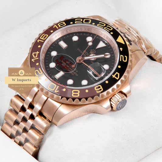 Latest Collection GMT 40 All Rose Gold With Black Dial ZR Factory