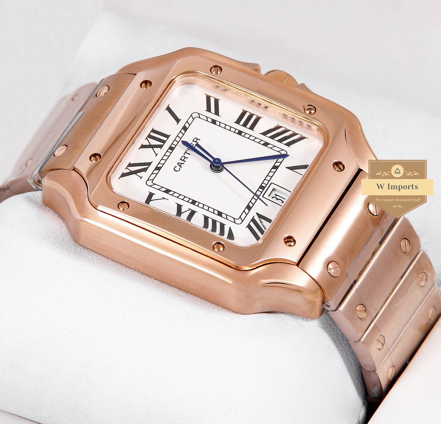 LATEST COLLECTION ROSE GOLD WITH WHITE DIAL