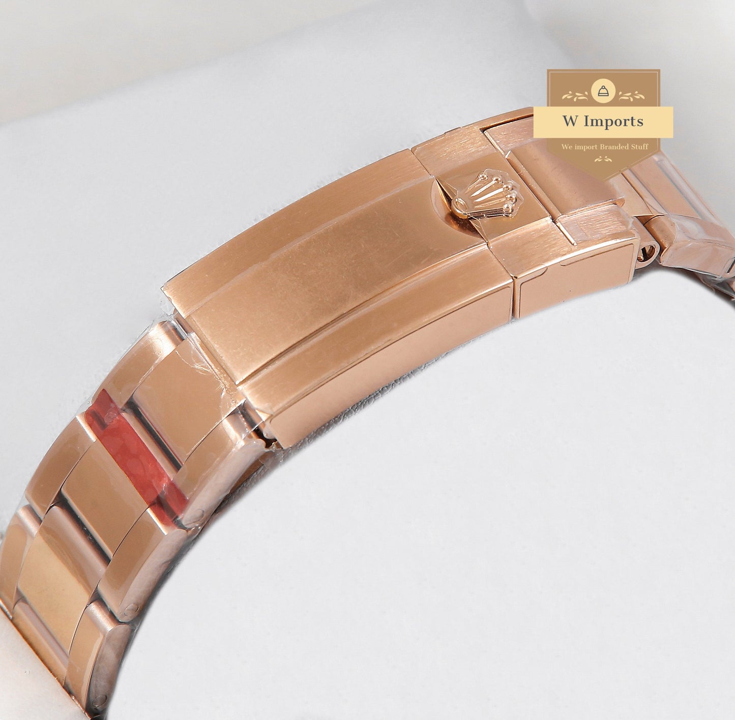 Latest Collection GMT 40 Rose Gold With Black Dial & Root Beer Bezel Automatic Watch EW Made