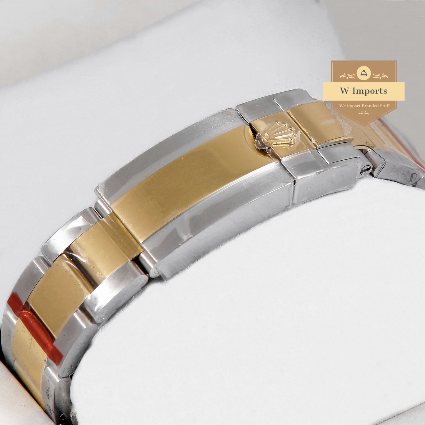 Latest Collection 40 Two Tone Yellow Gold With Black Dial Automatic Watch EW Made