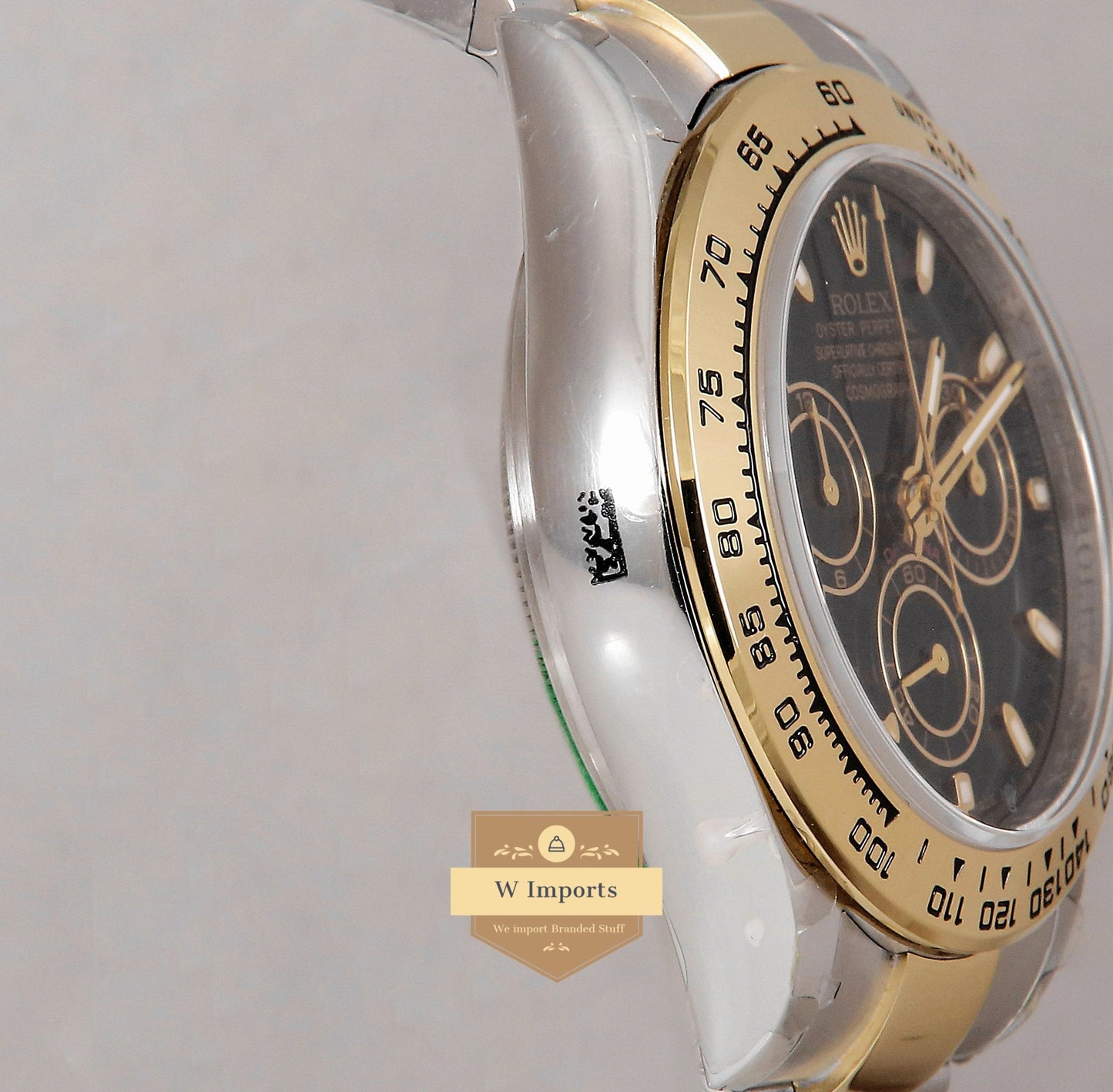 Latest Collection 40 Two Tone Yellow Gold With Black Dial Automatic Watch EW Made