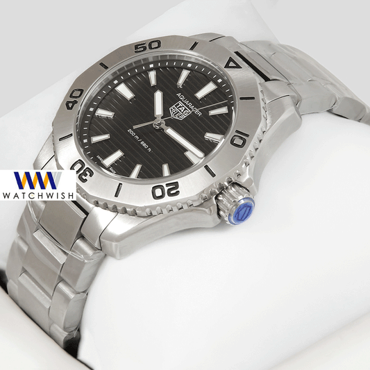 LATEST COLLECTION SILVER WITH BLACK DIAL AUTOMATIC WATCH