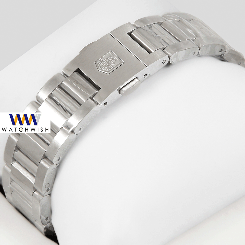Latest Collection Chronograph Silver With Black Dial Chain Watch