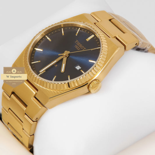 LATEST COLLECTION PRX YELLOW GOLD WITH BLUE DIAL WATCH