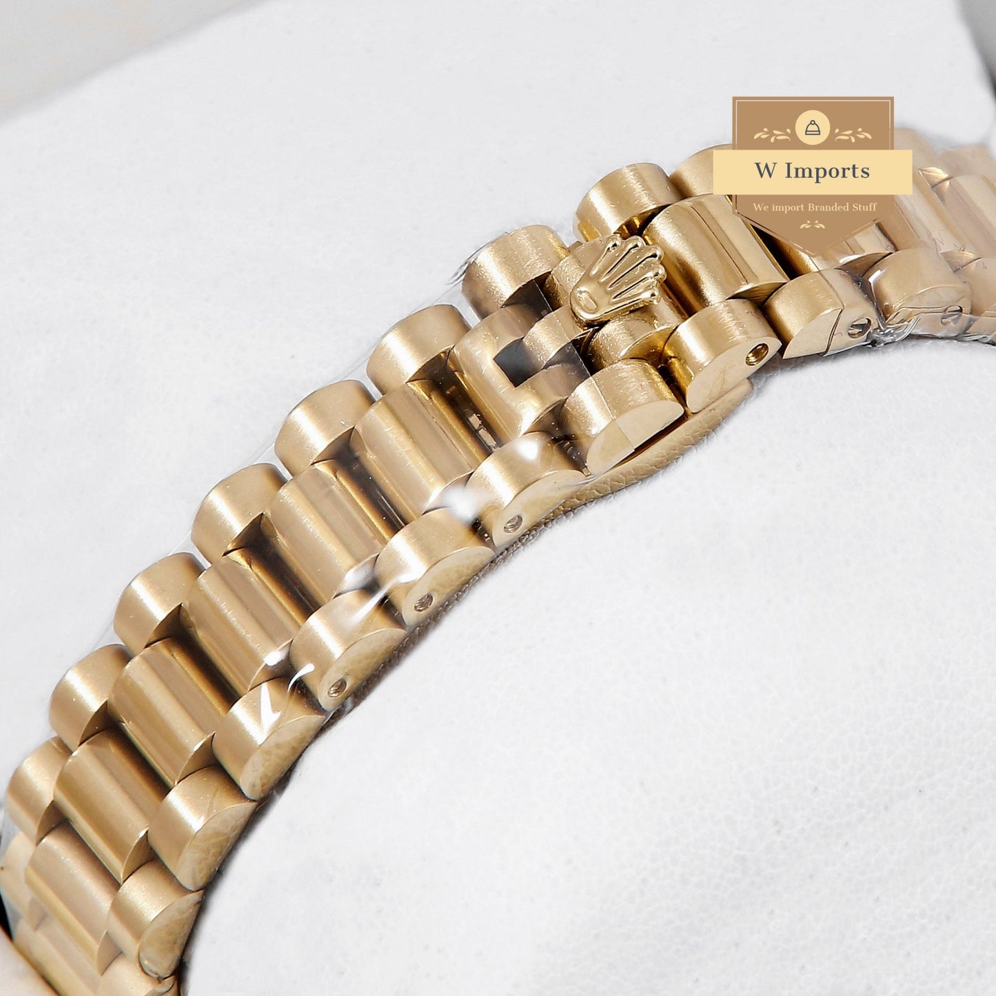 Latest Ladies Collection 31 Yellow Gold With White Dial Stone Bezel Automatic Watch ZR Factory