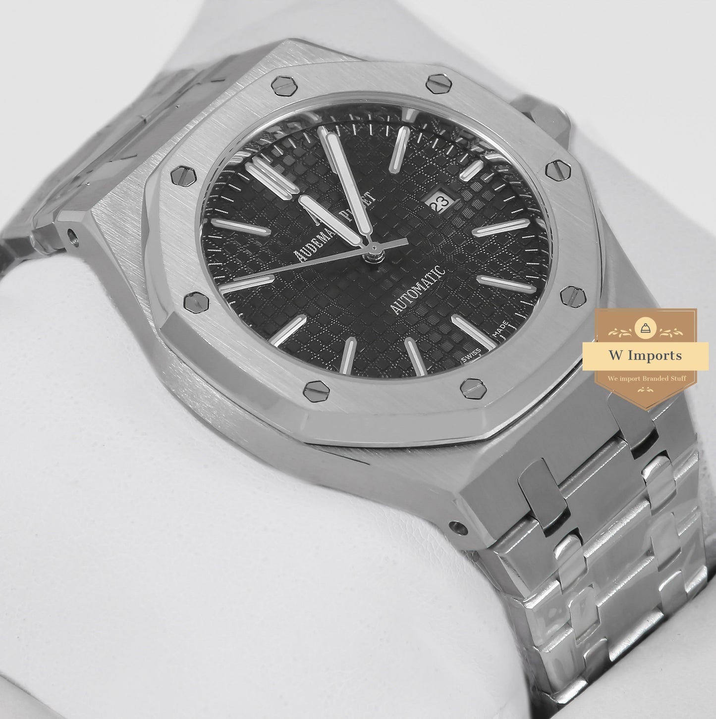 Latest Collection Oak Silver With Black Dial