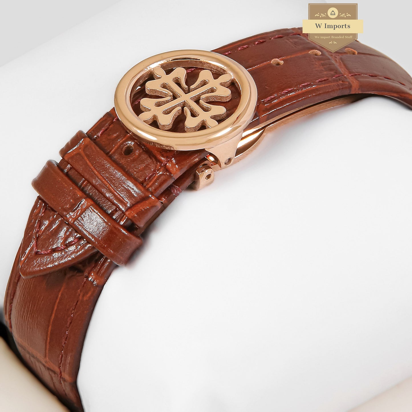 Latest Collection Transparent Skeleton Dial With Rose Gold Case & Brown Leather Strap Watch For men