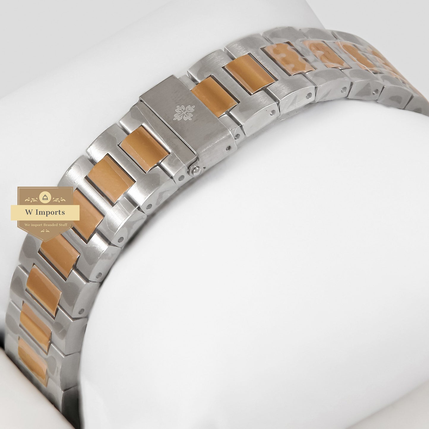 LATEST COLLECTION TWO TONE ROSE GOLD WITH GREEN DIAL AUTOMATIC WATCH