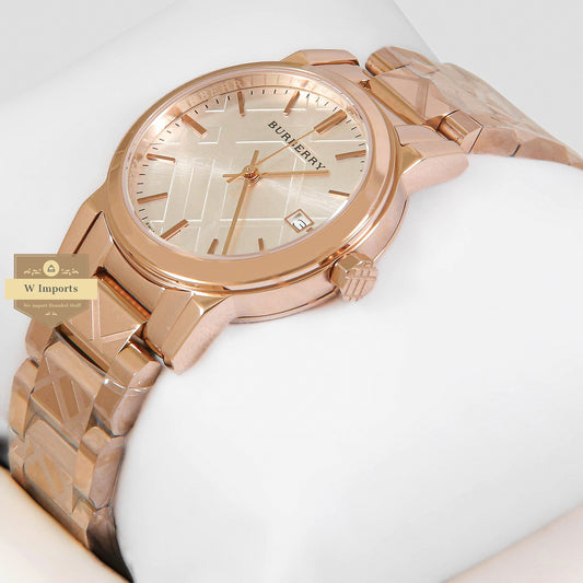 LATEST COLLECTION ROSE GOLD WITH SILVER DIAL LADIES WATCH