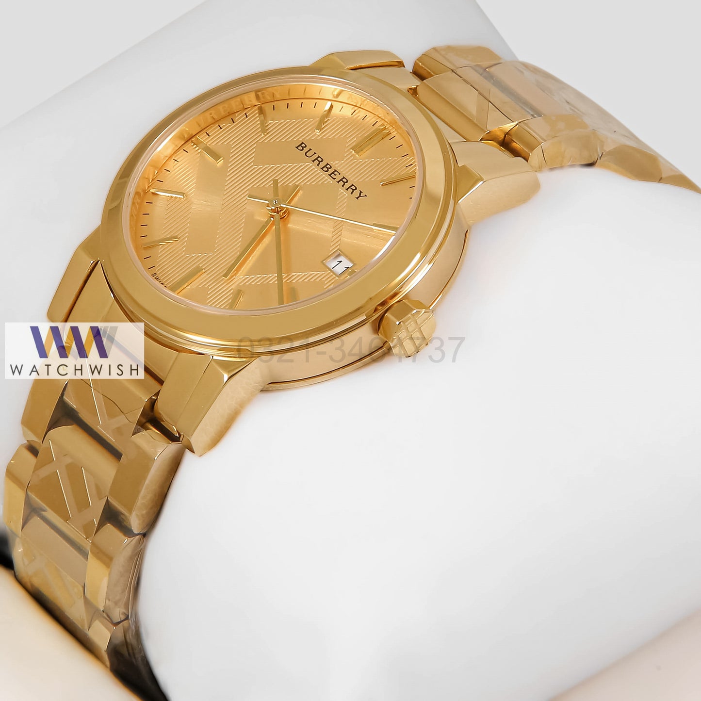 LATEST COLLECTION ALL YELLOW GOLD WITH DIAL LADIES WATCH