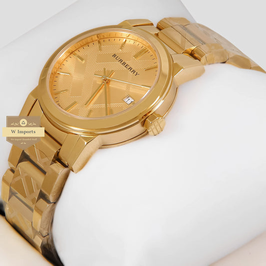 LATEST COLLECTION ALL YELLOW GOLD WITH DIAL LADIES WATCH