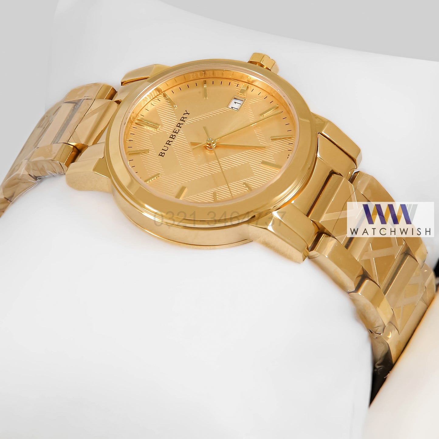 LATEST COLLECTION ALL YELLOW GOLD WITH DIAL LADIES WATCH