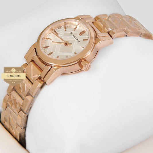 LATEST COLLECTION ROSE GOLD WITH SILVER DIAL LADIES WATCH
