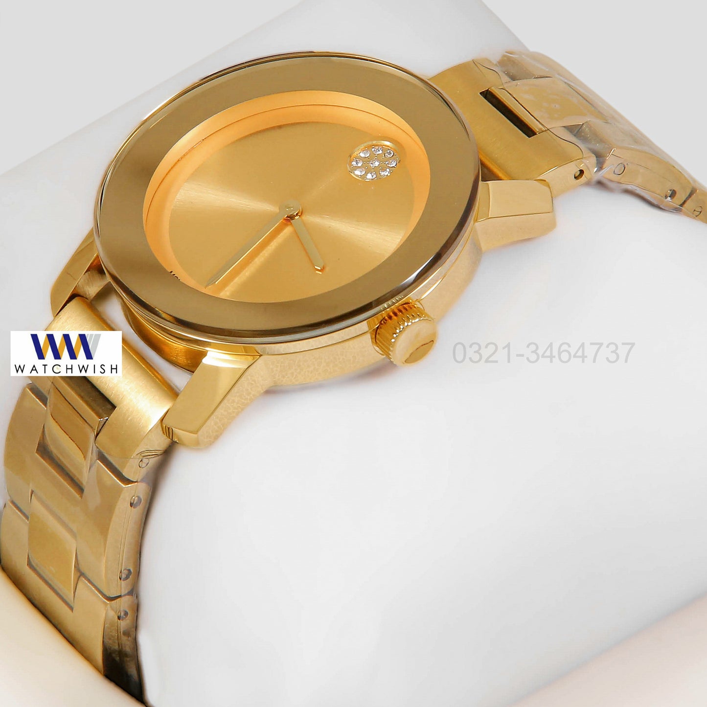 LATEST COLLECTION ALL YELLOW GOLD STAINLESS STEEL LADIES WATCH