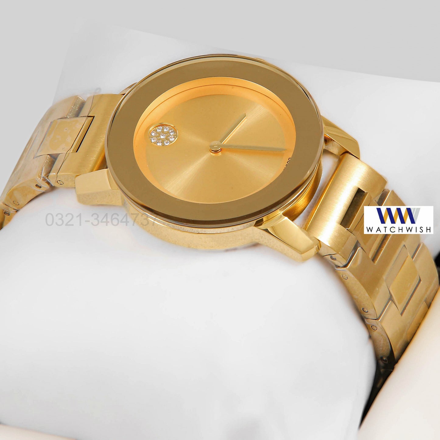 LATEST COLLECTION ALL YELLOW GOLD STAINLESS STEEL LADIES WATCH