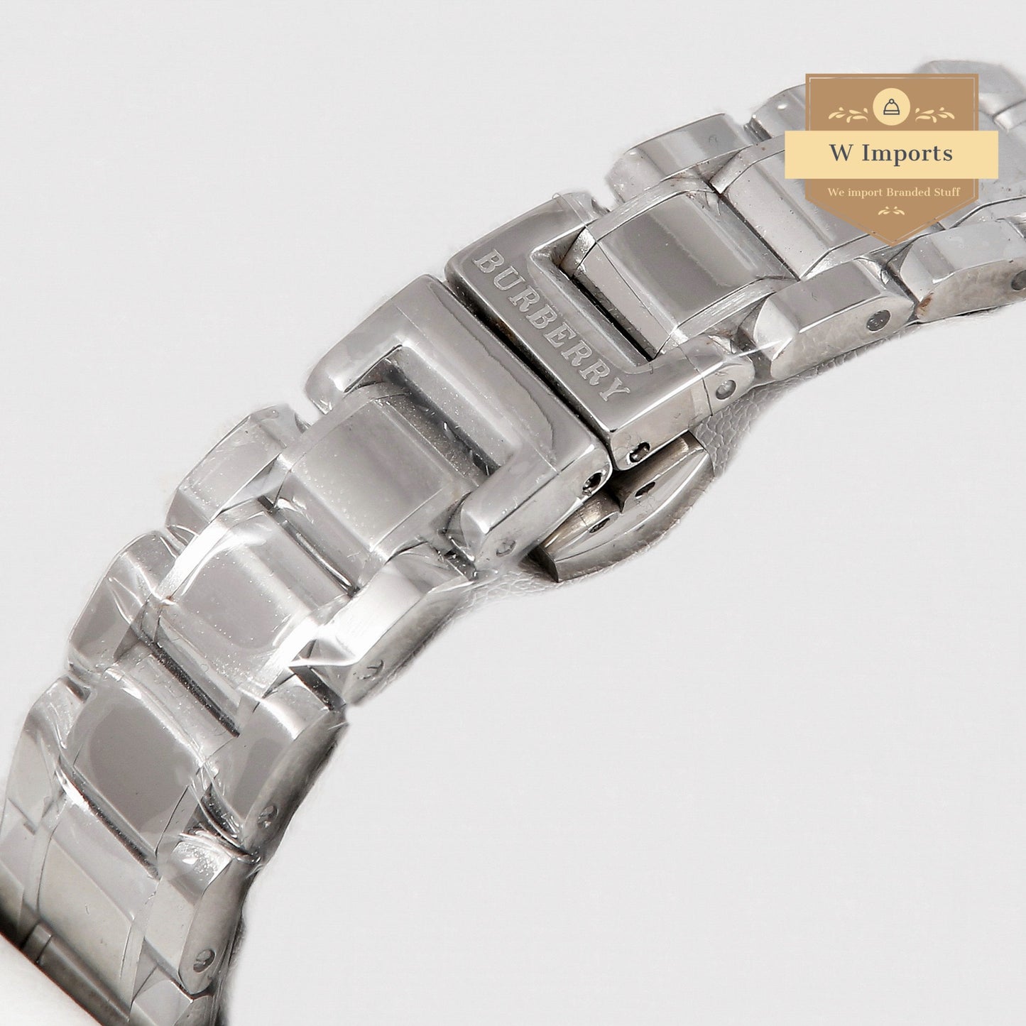 Latest Collection All Silver With Stone Bezel Ladies Watch
