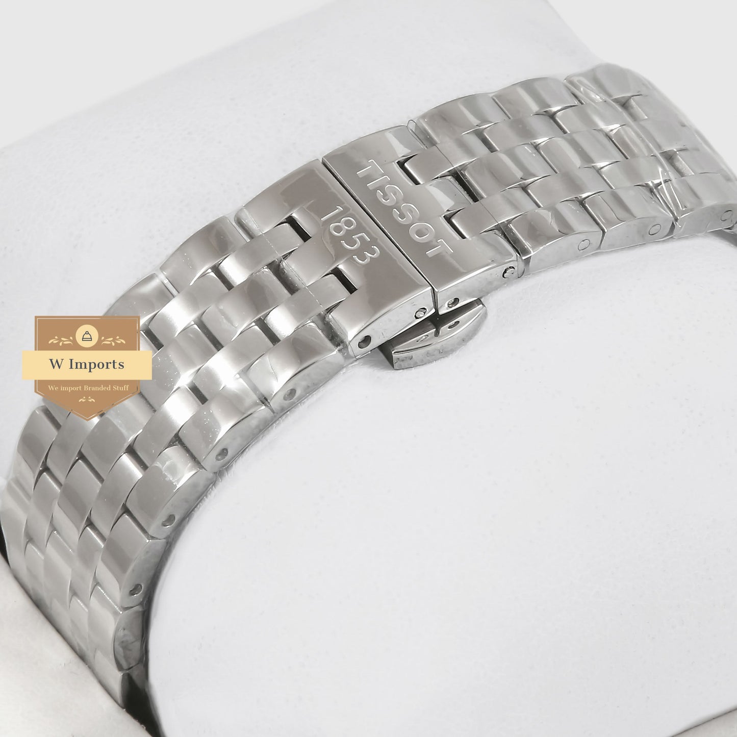 Latest Collection Silver With Blue Dial Chain Watch