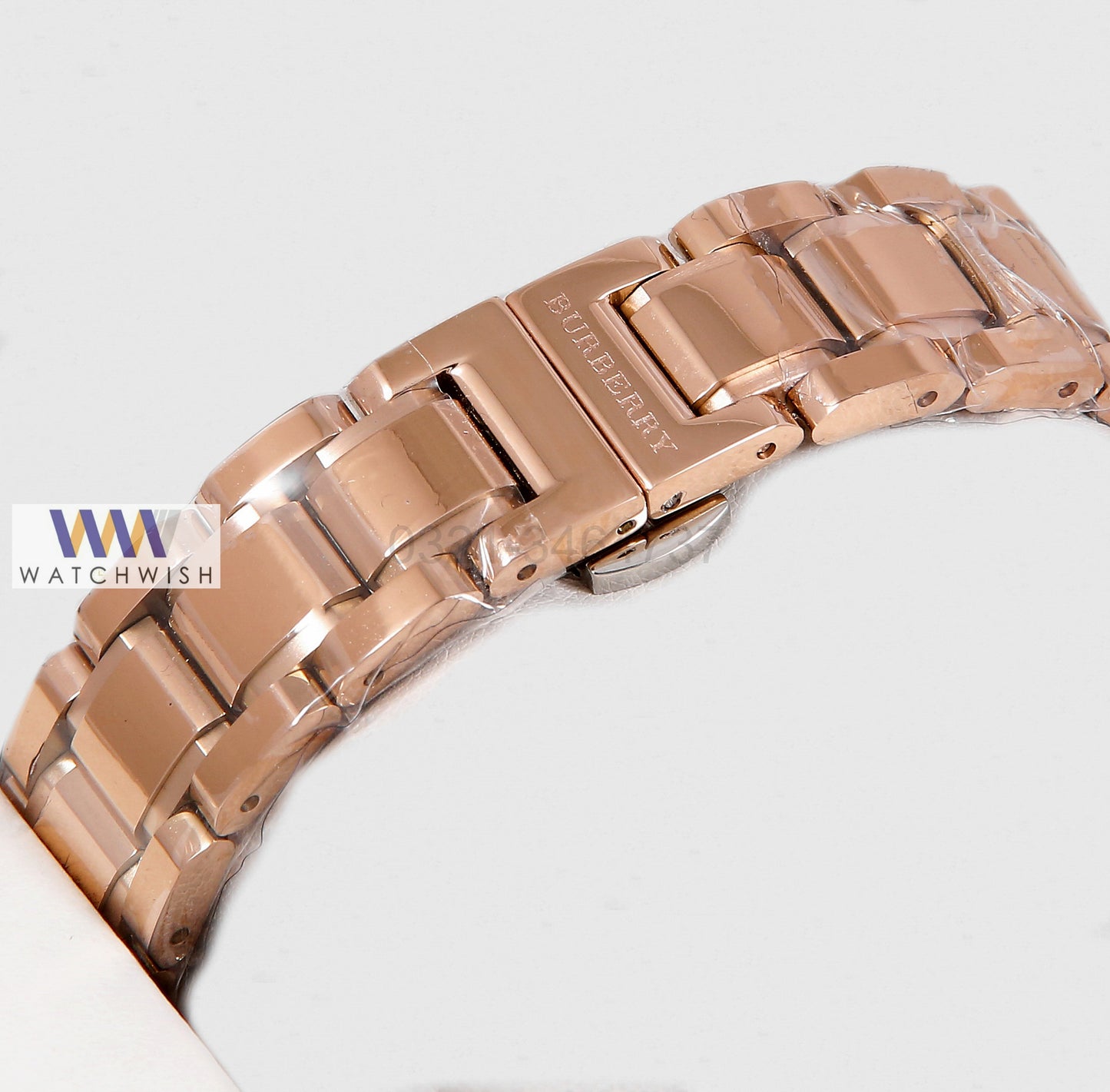 Latest Collection All Rose Gold With Stone Figure Ladies Watch