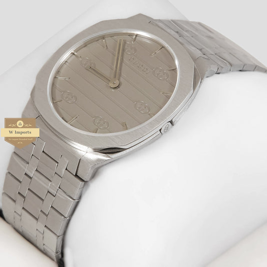 LATEST COLLECTION ALL SILVER WITH DIAL CHAIN WATCH