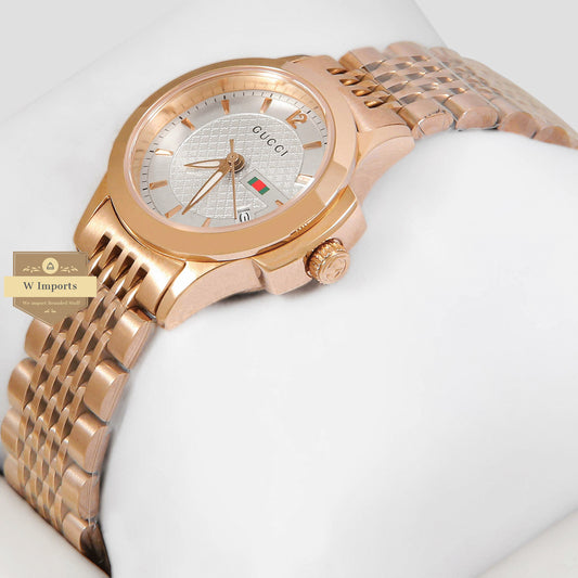 LATEST COLLECTION ROSE GOLD WITH WHITE DIAL LADIES WATCH