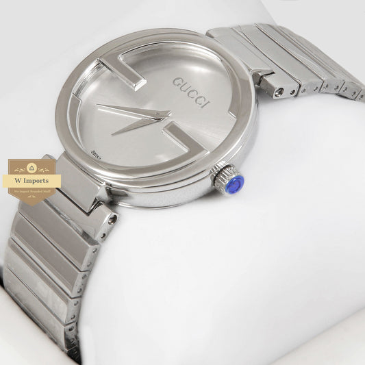 LATEST COLLECTION ALL SILVER WITH DIAL CHAIN WATCH