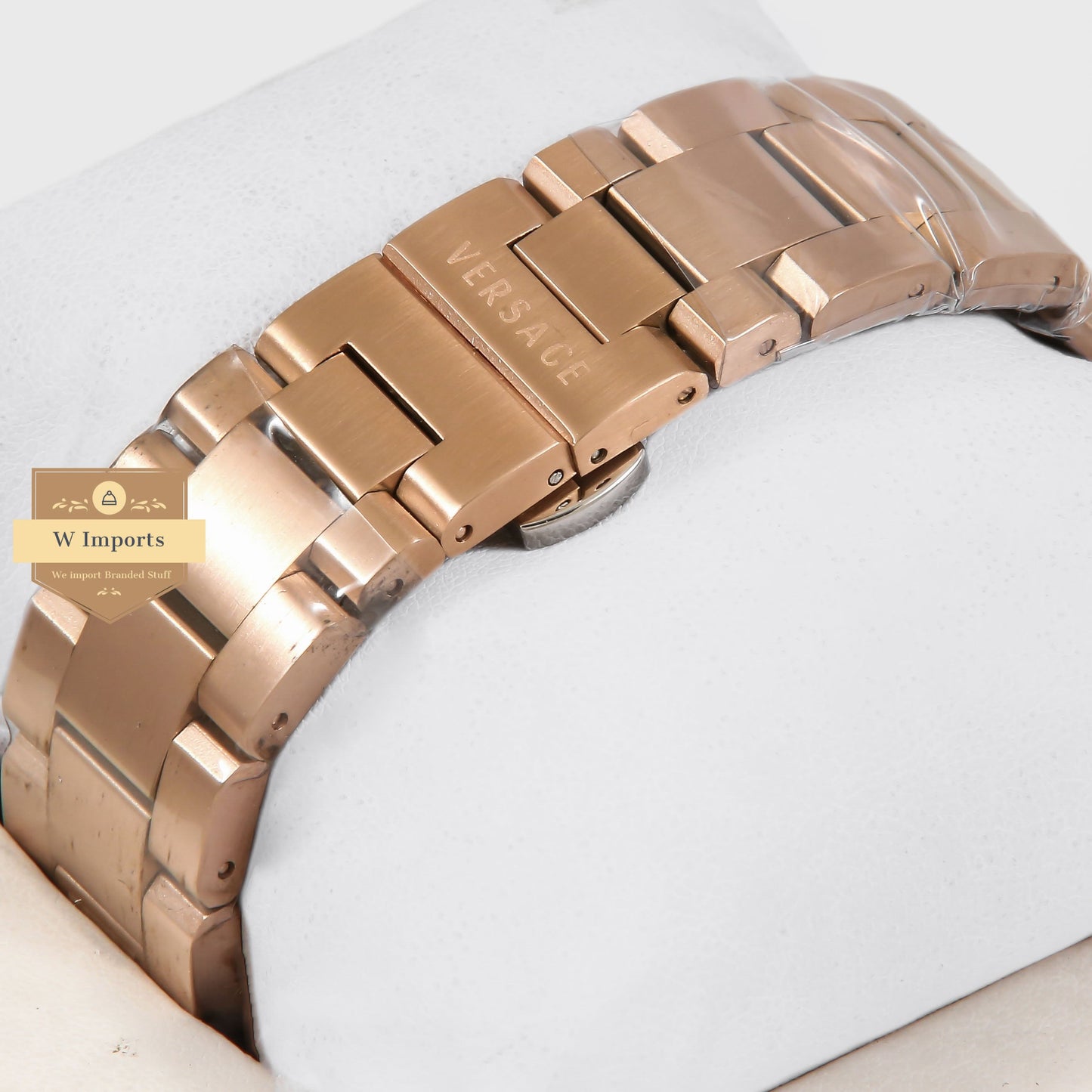 Latest Collection Rose Gold With Black Dial Chronograph