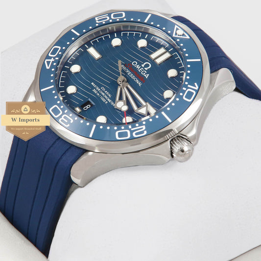 Latest Collection Silver Case With Blue Dial Automatic Watch
