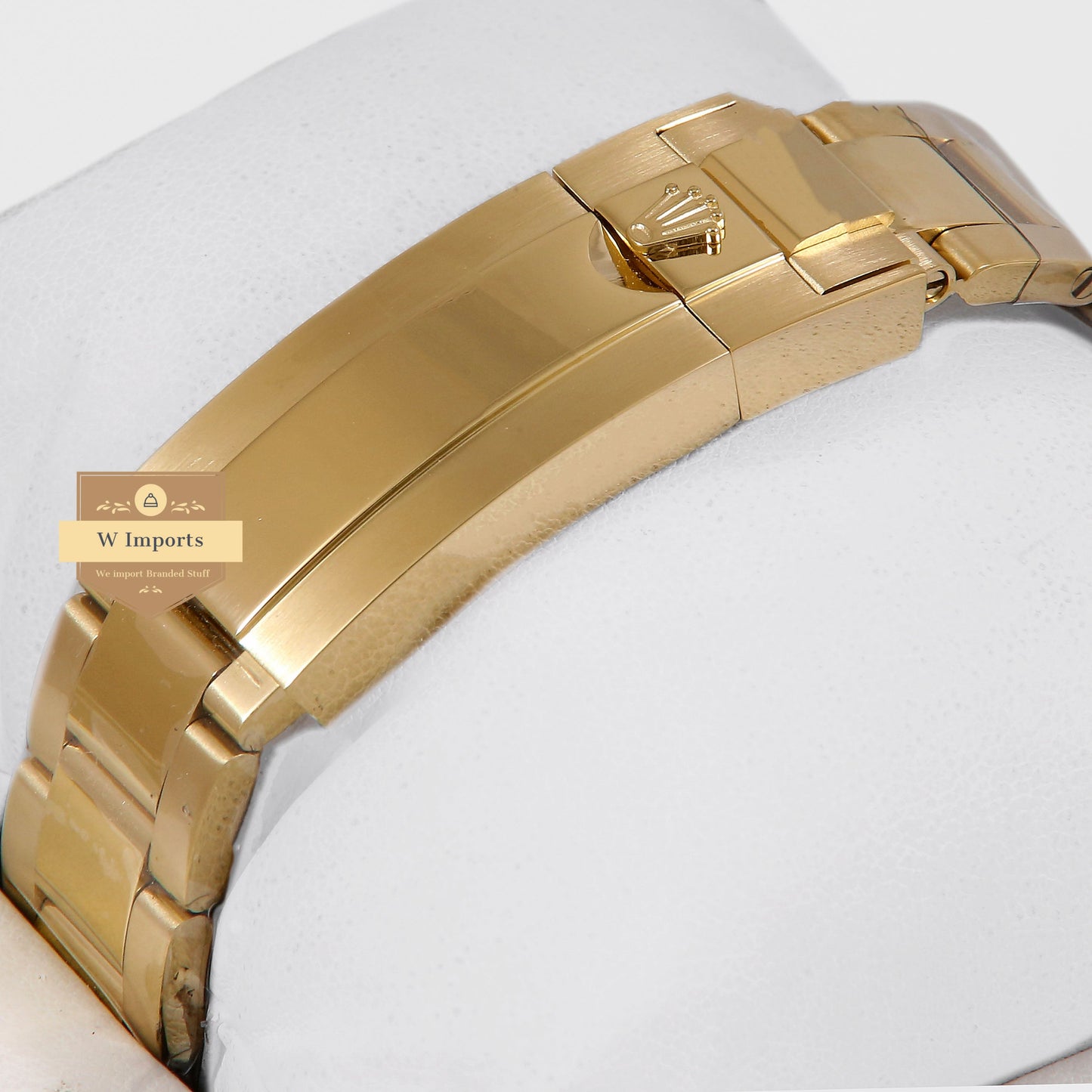 Latest Collection 43 GMT Yellow Gold With White Dial Automatic Watch ZR Factory