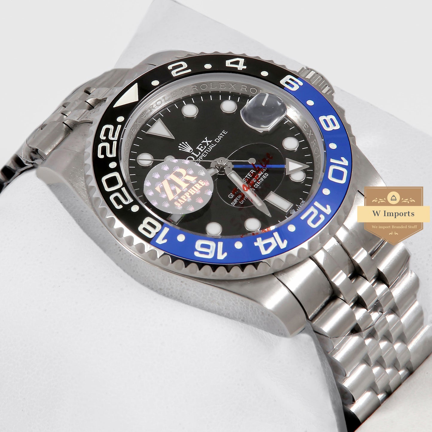 Latest Collection GMT 40 Silver With Black Dial ZR Factory