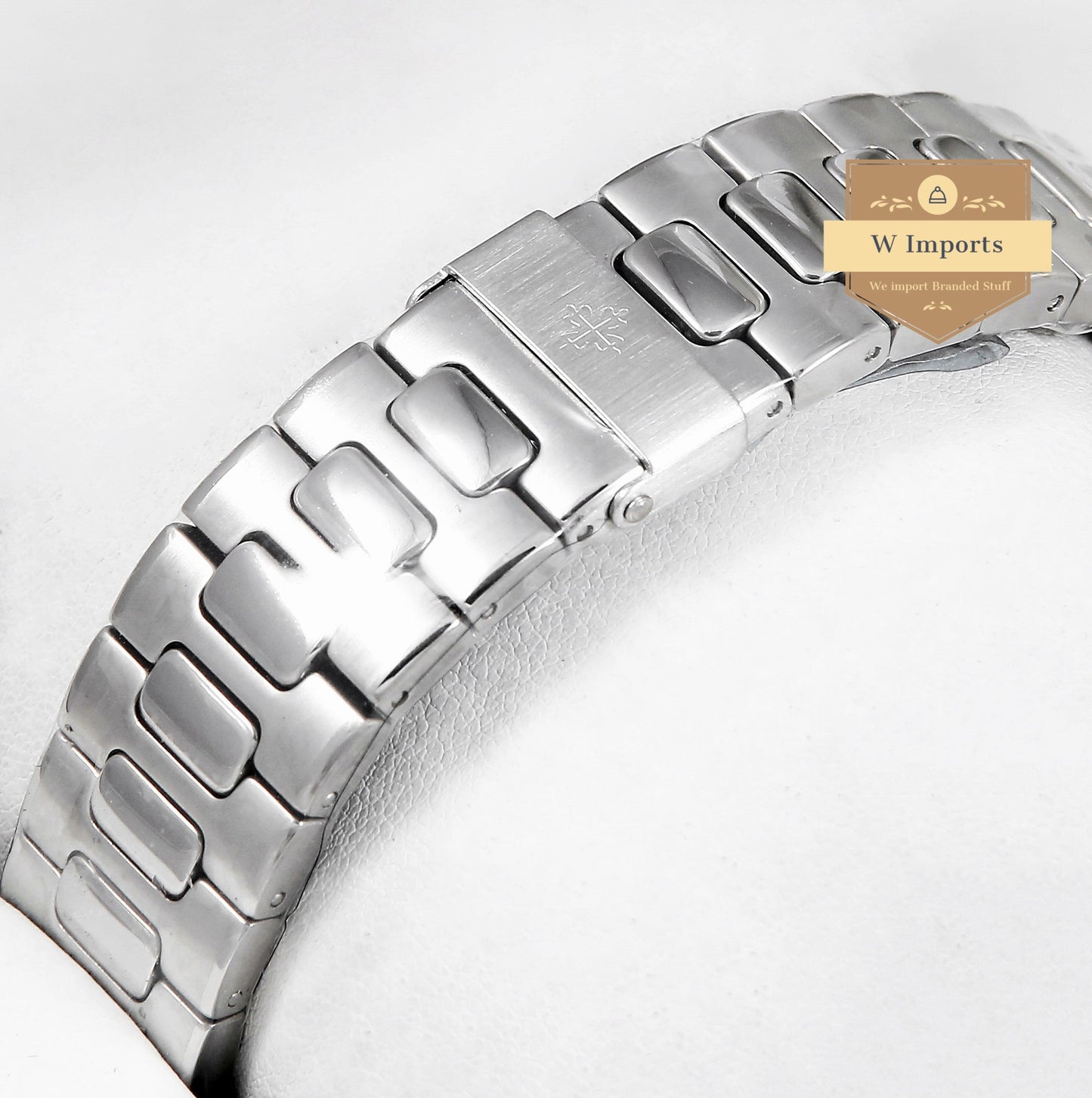 Latest Collection Perpetual Calender Silver With Black Dial Automatic Watch