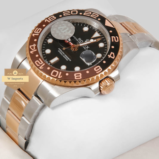 Latest Collection GMT 40 Two Tone With Black Dial Automatic Watch ZR Factory