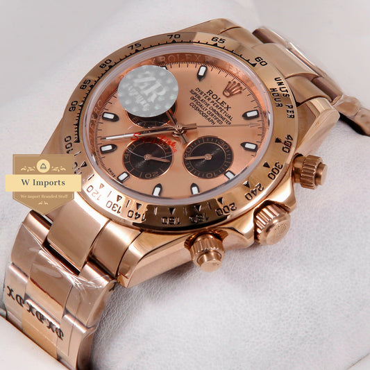 Latest Collection Chronograph 40 All Rose Gold With Dial ZR Factory