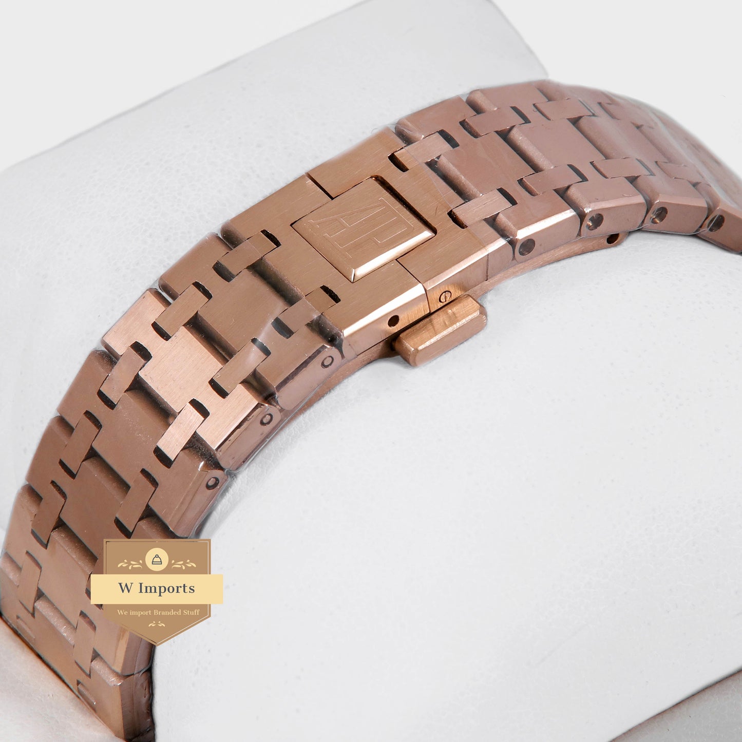 Latest Collection Rose gold With Black Skeleton Dial