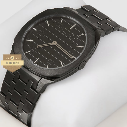 Latest Collection All Black Stainless Steel Watch