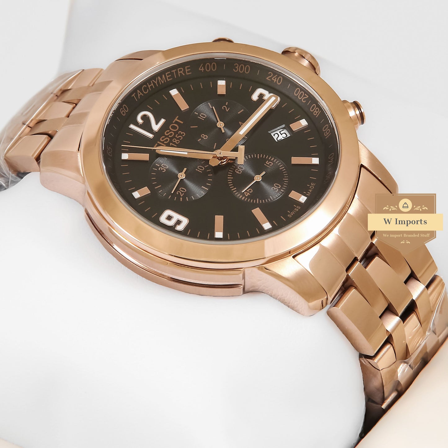 Latest Collection Chronograph Rose Gold With Black Dial