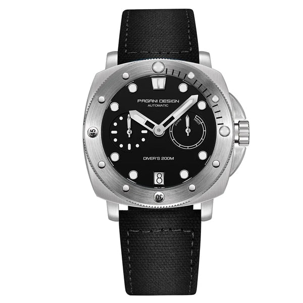 Pagani Design Men's Luxury Automatic 41mm | Pd-1767 Black dial