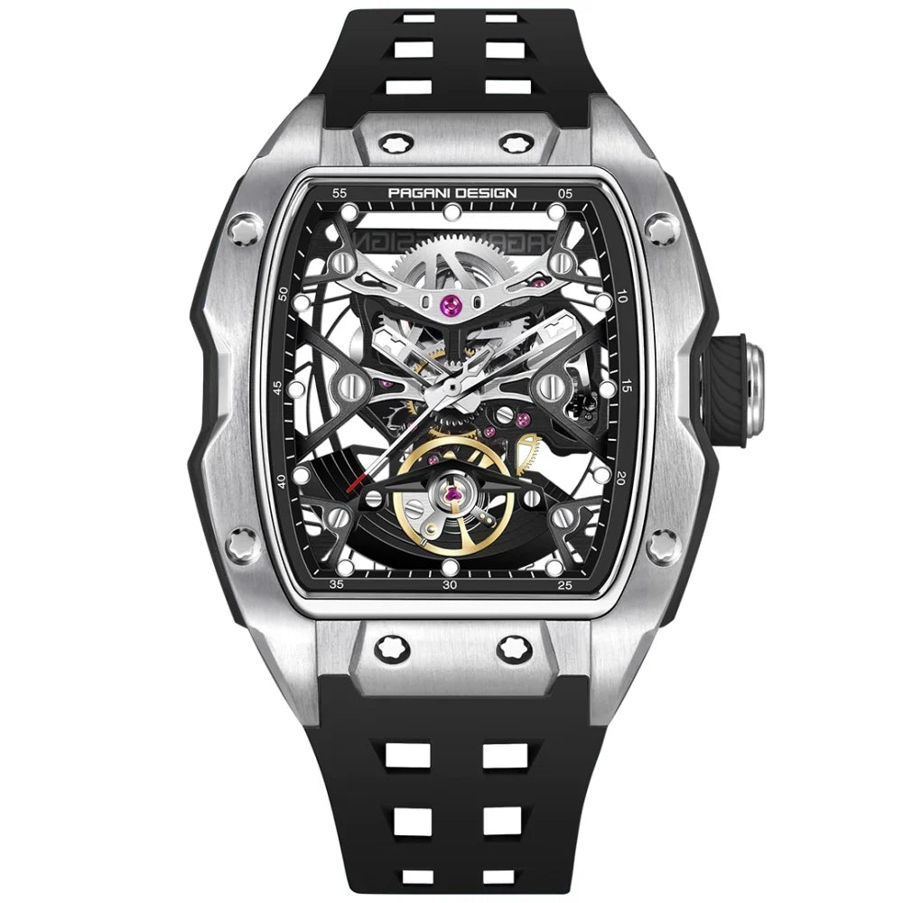 Pagani Design Skeleton Dial Men Mechanical Watch 42mm | Pd-ys018 Skeleton