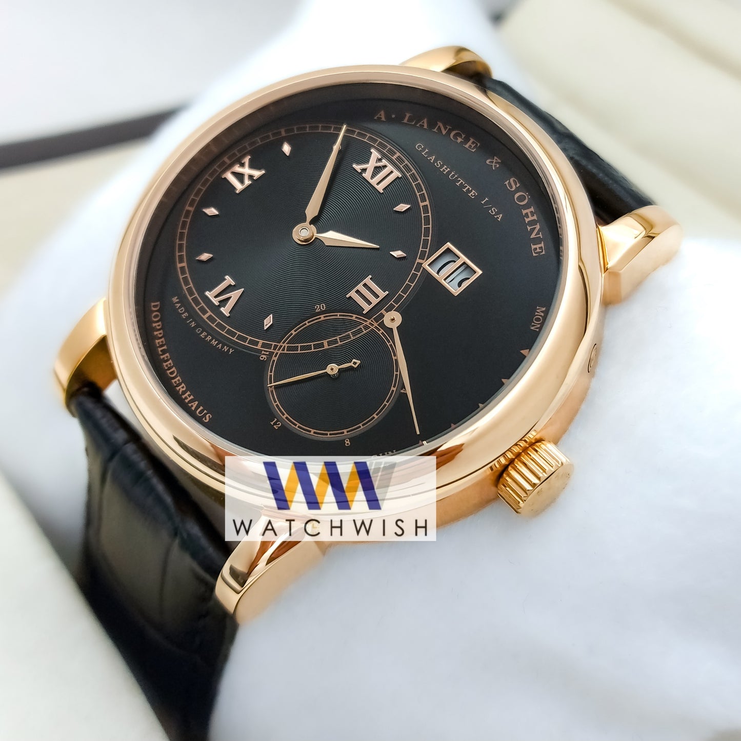 Exclusive Collection Rose Gold With Black Dial Automatic Watch