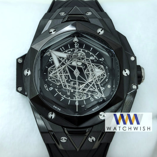 Exclusive Collection Black With Black Dial Branded Watch For Men