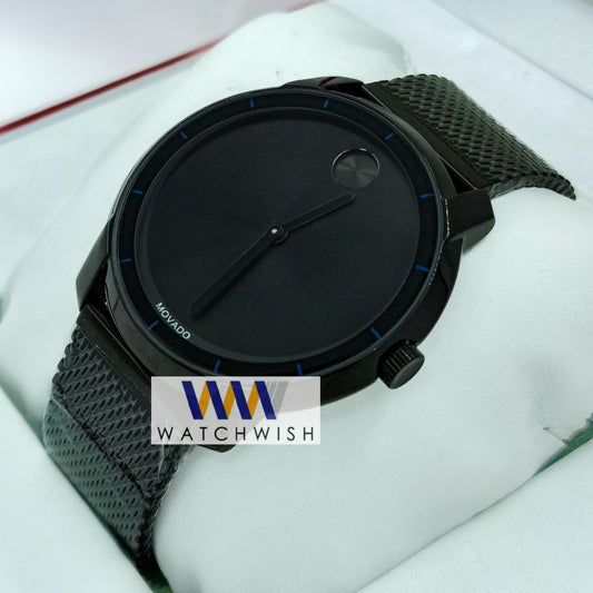 New Collection Black With Black Dial Watch For Men