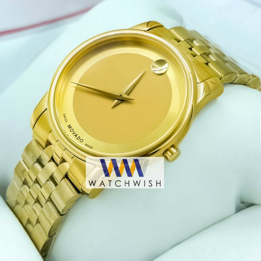 New Collection Yellow Gold With Yellow Gold Dial Watch For Men
