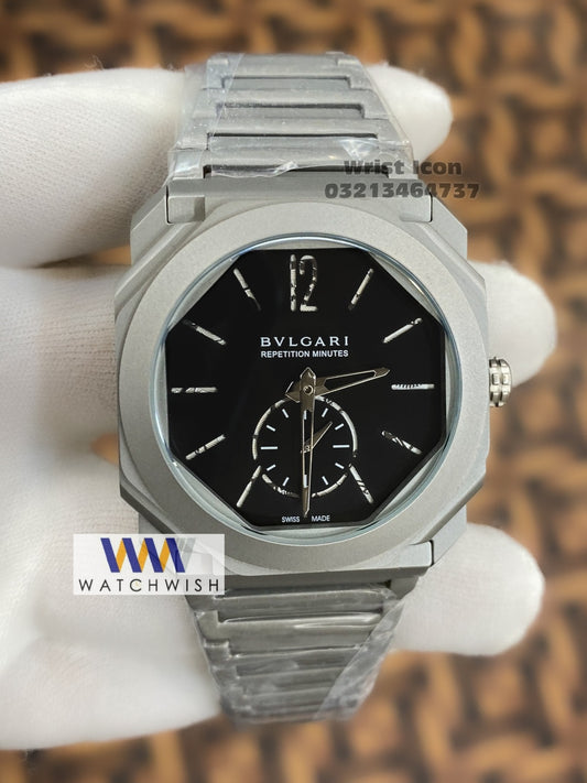 New Collection Matt Grey With Black Dial Watch For Men