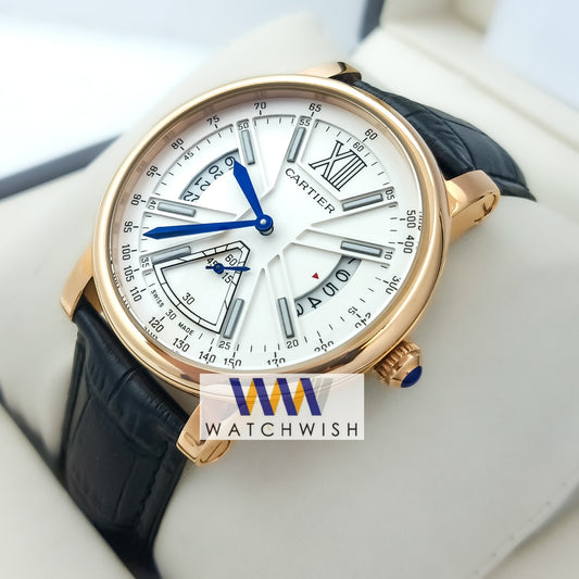 New Collection Rose Gold With White Dial Watch For Men