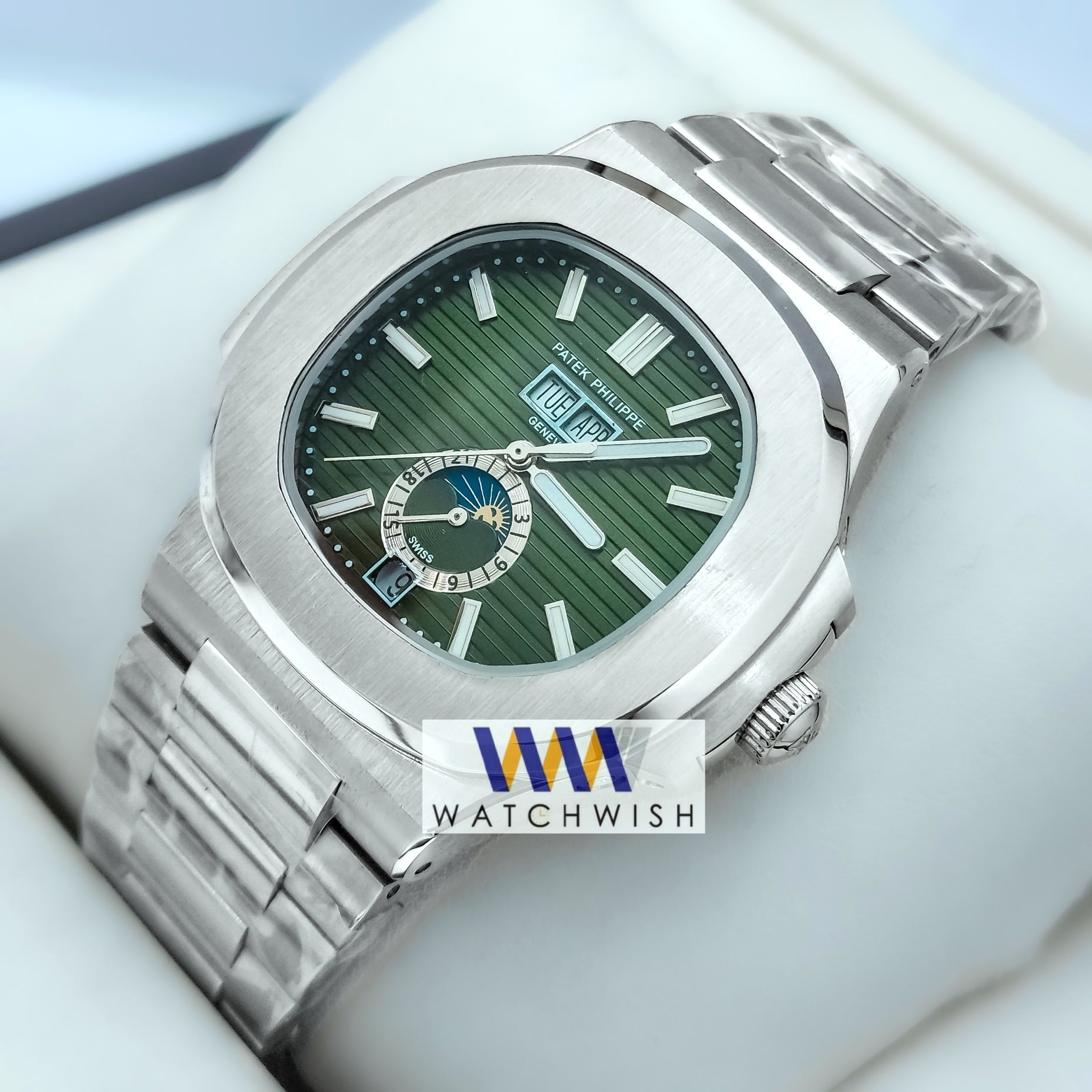 Royal Wrist Wrist Icon Watch Wish Moom phase Men's Luxur watch