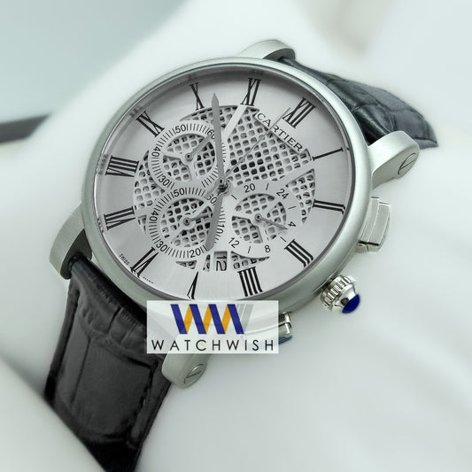 New Collection Matt Grey With Grey Dial Watch For Men