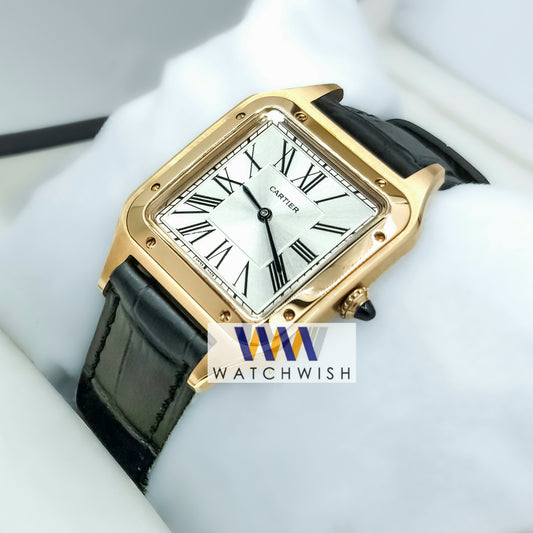 New Collection Rose Gold With Silver Dial Watch