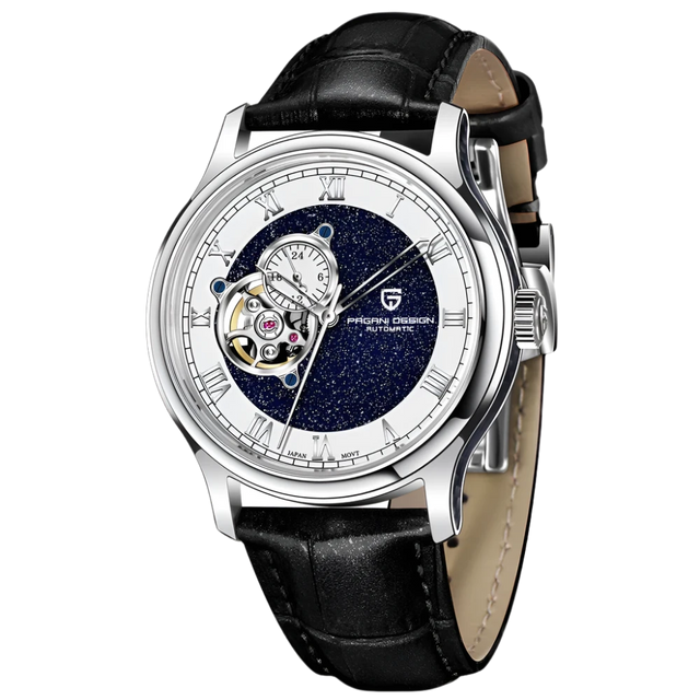 Pagani Design Mens Carbon Tourbillon Watch Ys01g