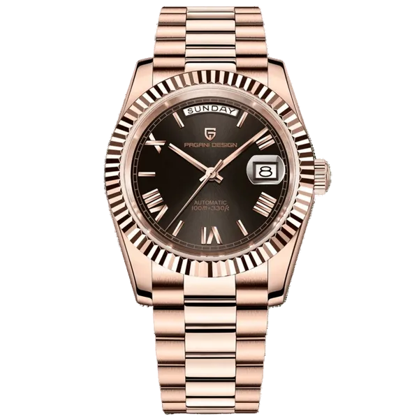 Pagani Design Rose Gold Men's Luxury Automatic 36mm | Pd-1752